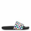 Vans Women's Glitter Slide-On In Checkerboard-Multi