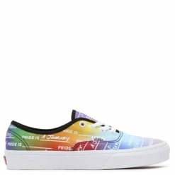 Vans Pride Authentic In Rainbow/True White