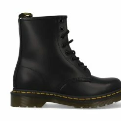 Dr. Martens 8 Eyelet Lace Up Boots BLACK