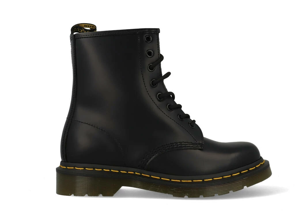 Dr. Martens 8 Eyelet Lace Up Boots BLACK