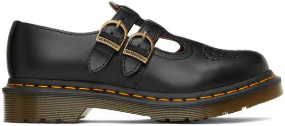 Dr. Martens Black 8065 Mary Jane Oxfords