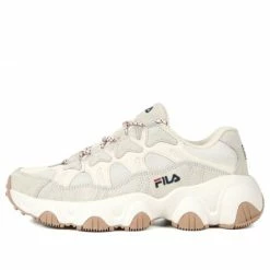 FILA Jagger Retro Running Shoe Grey/White/Brown Graywhitebrown Athletic Shoes 1GM01201_166