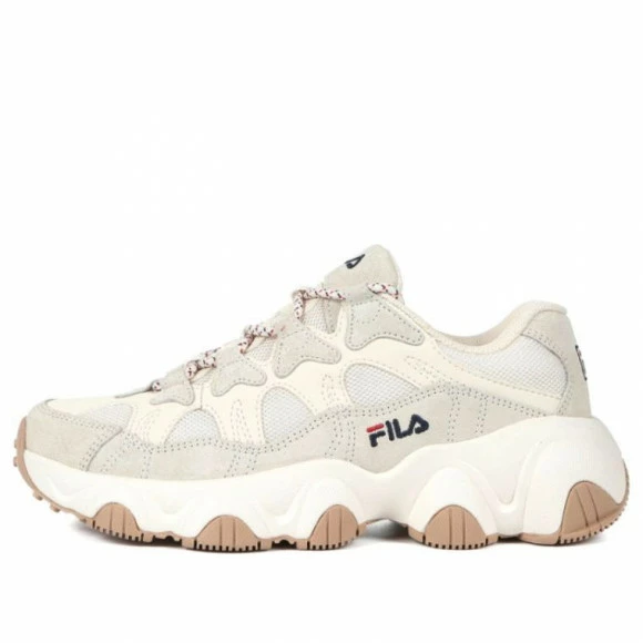 FILA Jagger Retro Running Shoe Grey/White/Brown Graywhitebrown Athletic Shoes 1GM01201_166