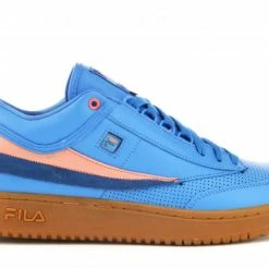 Fila T-1 Mid Pink Dolphin Ghost Blue