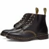 Dr. Martens Men's 101 Archive Boot In Black Vintage Smooth