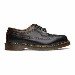 Dr. Martens Black Made In England 3989 Brogues