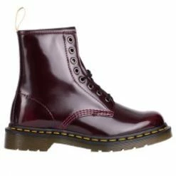 Dr. Martens Burgundy Vegan 1460 Boots