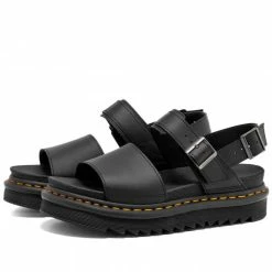 Dr. Martens Voss Sandal Black Hydro