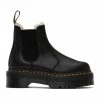 Dr. Martens Black 2976 Quad Faux-Fur Lined Boots