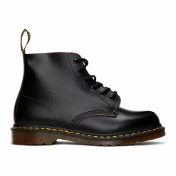 Dr. Martens Black Made In England Vintage 101 Boots