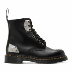 Dr. Martens Black King Nerd Edition 1460 Boots