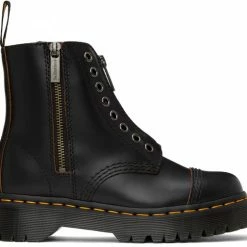 Dr. Martens Black Laceless Bex Boots