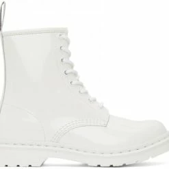 Dr. Martens Dr.Martens 1460 Mono White Patent Lamper