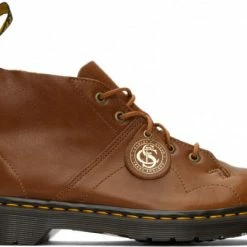 Dr. Martens Tan Church Monkey Boots