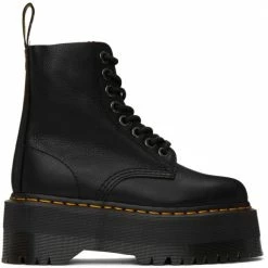 Dr. Martens Black Pascal Platform Boots