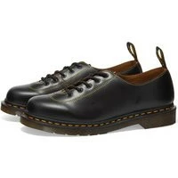 Dr. Martens Men's Glyndon Shoe In Black Vintage Smooth