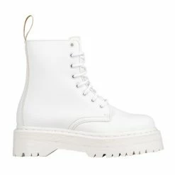 Dr. Martens White Jadon II Mono Boots