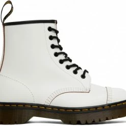 Dr. Martens White 'Made In England' 1460 Bex Boots