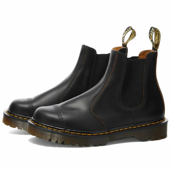Dr. Martens 2976 Bex Toe Cap - Made In England Black Quilon