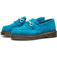 Dr. Martens Men's Snaffle Loafer In Turquoise Desert Oasis Suede