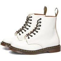 Dr. Martens Men's 1460 Vintage 8-Eye Boot - Made In England In White Quilon