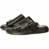 Dr. Martens Men's Dayne 2-Strap Sandal - Made In England In Black Classic Calf