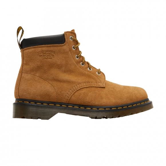 Dr. Martens Stussy X 939 Suede Ankle Boots 'Chestnut'
