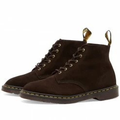 Dr. Martens 101 6-Eye Boot Chocolate Repello Calf Suede