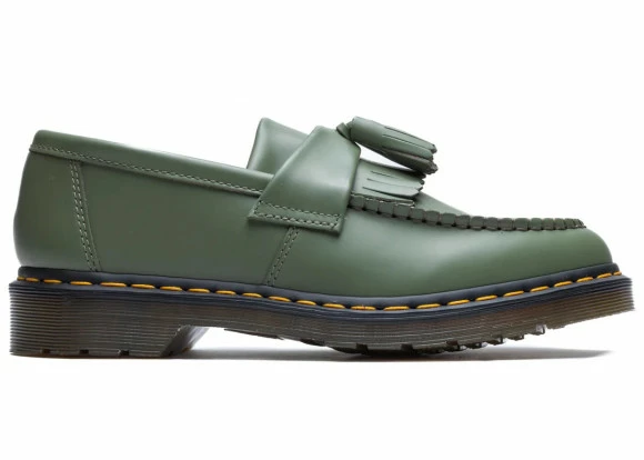 Dr. Martens Adrian Tassel Loafer Khaki Green