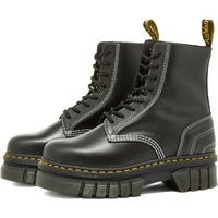 Dr. Martens Women's Audrick 8 Eye Boot In Black Nappa Lux