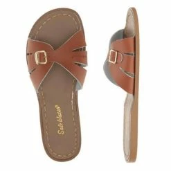 Salt Water Women's Classic Slides In Tan