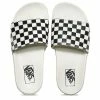 Vans Women's Slide-On In Checkerboard White/Black