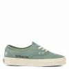 Vans Women's Eco Theory Authentic In Green Milieu/Marshmallow