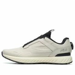 FILA Heritage Low-Top Light-Grey Marathon Running Shoes A12M142213FOM