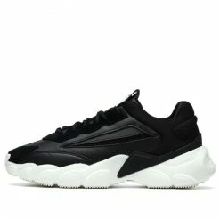 FILA Fashion Sneakers Low-top Running Shoes Black/White BLACK/WHITE Athletic Shoes F12M134144FBK