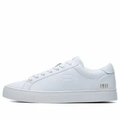 FILA Low-Top Sneakers White/Gold WHITE/GOLD Skate Shoes F12M144314FWG
