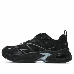 FILA Womens WMNS Hertitage Low-Top Running Shoes Black BLACK Marathon Running Shoes F12W141122FBK