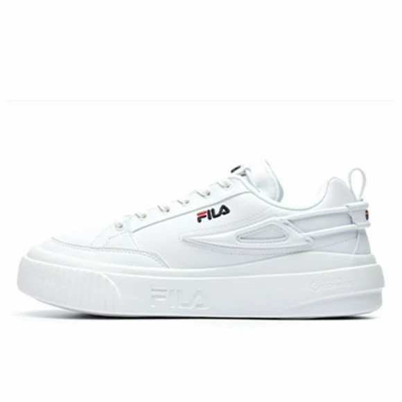 FILA Womens WMNS Heritage- Fht Low-top Sneakers White WHITE Skate Shoes F12W144313FWT