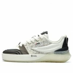 FILA Womens WMNS Mixa Sneakers White/Black 雪White/Black Skate Shoes F12W223101FWB