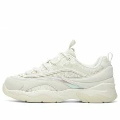 FILA Ray Retro Running Shoes Womens WMNS White 微White Athletic Shoes F52W041101FSW