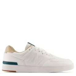 New Balance 574 Court In White With Tan
