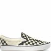 Vans ComfyCush Slip-On In Checkerboard/White