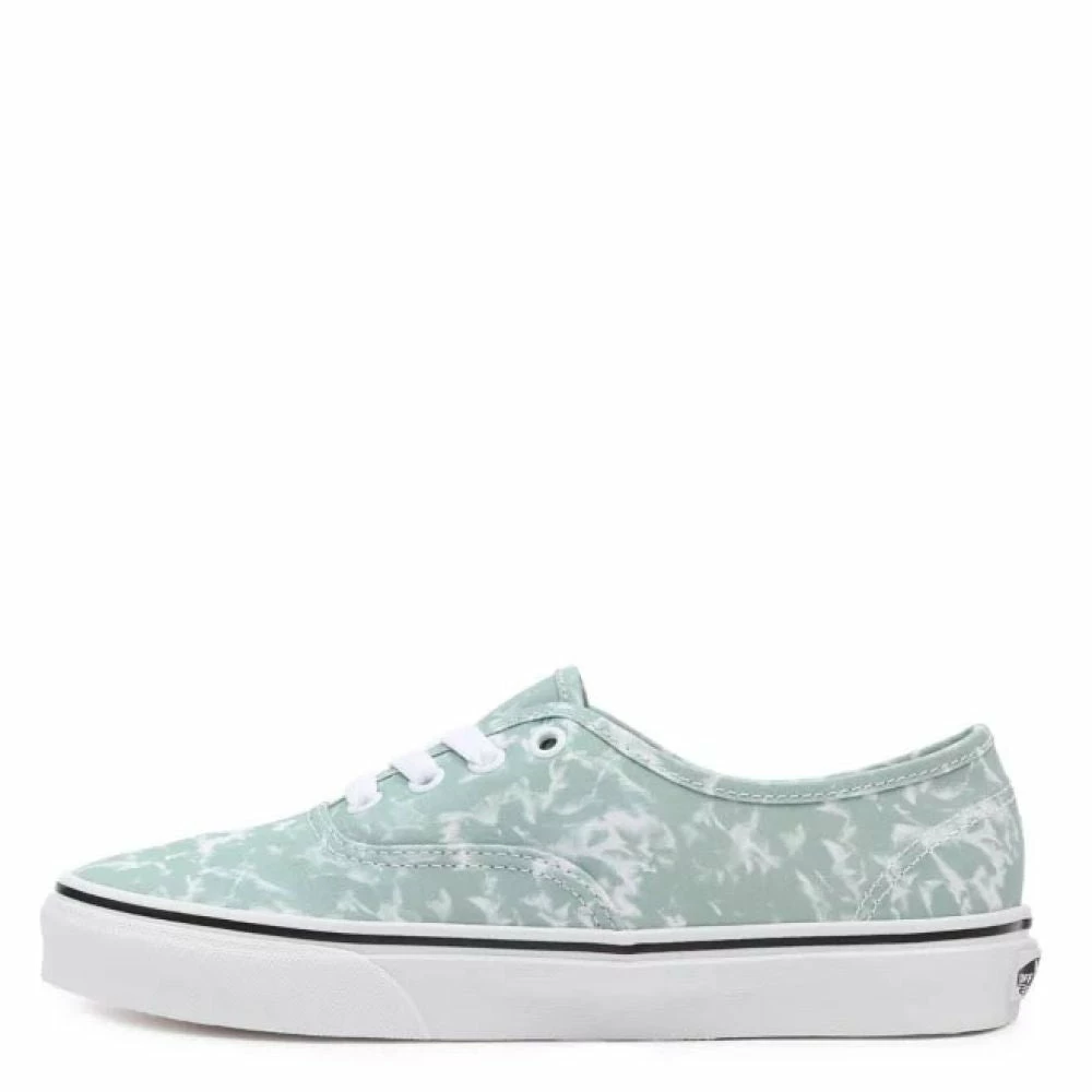 Vans Women's Washes Authentic In Caledon Green/True White - Image 3