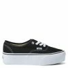 Vans Women's Authentic Stackform In Black/White