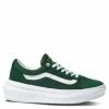 Vans Old Skool Over In Dark Green/White