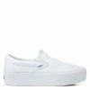 Vans Women's Classic Slip-On Stackform In White/White