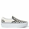 Vans Women's Classic Slip-On Stackform In Checkerboard