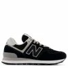 New Balance Women's 574v3 In Black With White